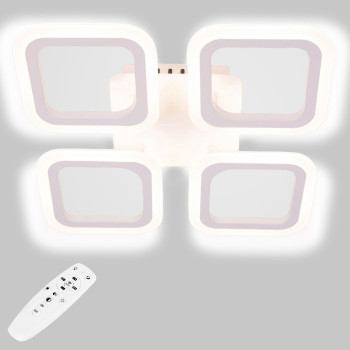 Потолочная LED люстра, светильник светодиодный Sunlight белый 6325/4S