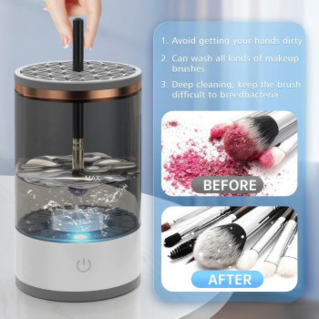 Автоматический очиститель кистей для макияжа Make Brush Cleaner, мойка кисточек для макияжа Автоматический очиститель кистей для макияжа Make Brush Cleaner, мойка кисточек для макияжа