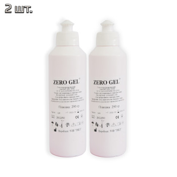 Токопроводящий гель Zero gel (250 мл) 2шт/уп, медицинский контактный гель для миостимулятора для ЕКГ, ЕЕГ Токопроводящий гель Zero gel (250 мл) 2шт/уп, медицинский контактный гель для миостимулятора для ЕКГ, ЕЕГ