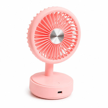 Портативный мини вентилятор Table Mini Fan Розовый, аккумуляторный настольный вентилятор Портативный мини вентилятор Table Mini Fan Розовый, аккумуляторный настольный вентилятор