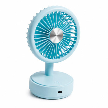 Маленький вентилятор на стол Table Mini Fan Голубой, вентилятор от аккумулятора портативный Маленький вентилятор на стол Table Mini Fan Голубой, вентилятор от аккумулятора портативный