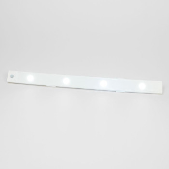 Светильник с датчиком движения 50 LED, 51х4 см, белый — светодиодный точечный светильник для кухни и коридора