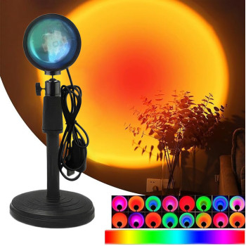 Лампа закат солнца Atmosphere Sunset Lamp, проекционная лампа с эффектом заката солнца