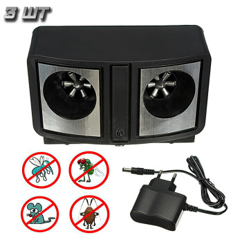 Ультразвуковой отпугиватель грызунов Dual Sonic Pest Repeller Комплект 3 шт., отпугиватель тараканов Ультразвуковой отпугиватель грызунов Dual Sonic Pest Repeller Комплект 3 шт., отпугиватель тараканов