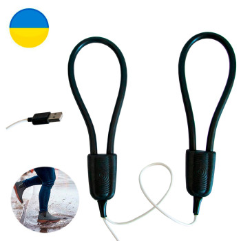 Электрическая сушилка для обуви ЕСВ-12/220 USB Черная, электросушилка для обуви от повербанка Электрическая сушилка для обуви ЕСВ-12/220 USB Черная, электросушилка для обуви от повербанка