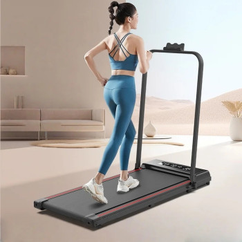Беговая дорожка для дома Fitness Treadmill, Чёрный, складная беговая дорожка в квартиру (бігова доріжка)