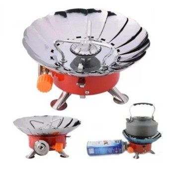 Туристическая газовая плита Windproof camping stove Yanchuan YC-203 Красный, таганок газовый на баллончик Туристическая газовая плита Windproof camping stove Yanchuan YC-203 Красный, таганок газовый на баллончик