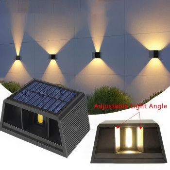 Уличный светильник настенный на солнечной батарее Solar Wall Lamp HS-8032 садовый фонарь уличный для дачи Уличный светильник настенный на солнечной батарее Solar Wall Lamp HS-8032 садовый фонарь уличный для дачи