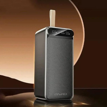 Powerbank Awei PA-13 на 50000mah, 22.5W Черный, мощный повербанк для зарядки телефонов - ноутбуков Powerbank Awei PA-13 на 50000mah, 22.5W Черный, мощный повербанк для зарядки телефонов - ноутбуков