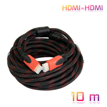 Кабель-удлинитель HDMI-HDMI 10 метров, HDMI кабель для монитора и телевизора, шнур-удлинитель ашдимиай Кабель-удлинитель HDMI-HDMI 10 метров, HDMI кабель для монитора и телевизора, шнур-удлинитель ашдимиай