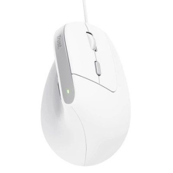 Мышь компьютерная проводная Trust Bayo 2 Ergonomic White 25397_TRUST белая