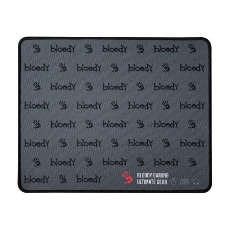 Игровая поверхность для мыши и клавиатуры Bloody BP-30M 35х28 см черный