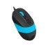 Мышь компьютерная проводная A4Tech Fstyler FM10S Black/Blue синяя