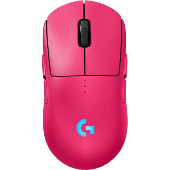 Мышь компьютерная безпроводная Logitech PRO 2 Lightspeed Magenta L910-007309 розовая