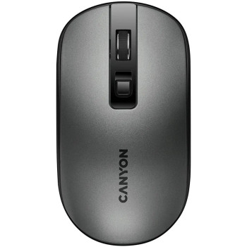 Мышь компьютерная безпроводная Canyon Wireless Dark Grey CNS-CMSW18DG темно-серая
