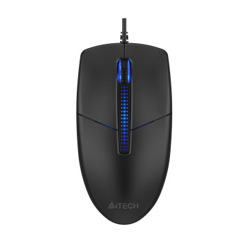 Мышь компьютерная проводная A4Tech N-530 USB Black черная