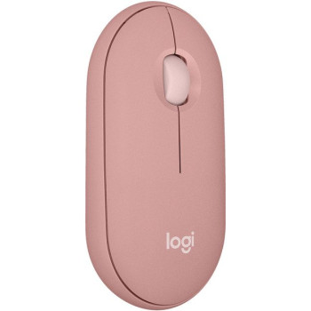 Мышь компьютерная безпроводная Logitech Pebble Mouse 2 M350s Tonal Rose L910-007014 розовая