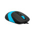 Мышь компьютерная проводная A4Tech Fstyler FM10S Black/Blue синяя