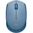 Мышь компьютерная безпроводная Logitech M171 Blue/Grey L910-006866 серо-голубая
