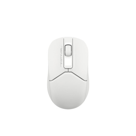 Мышь компьютерная безпроводная A4Tech Fstyler FB12S Silent White белая