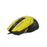 Мышь компьютерная проводная Bloody W70 Max USB Punk Yellow желтая