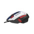 Мышь компьютерная проводная Bloody W95 Ultra Sports Navy (4711421002325) белая