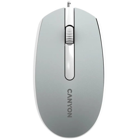 Мышь компьютерная проводная Canyon M-10 Dark Gray CNE-CMS10DG темно-серая