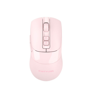 Мышь компьютерная безпроводная A4Tech Fstyler FG50 Plus (Pink) розовая