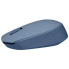 Мышь компьютерная безпроводная Logitech M171 Blue/Grey L910-006866 серо-голубая