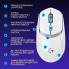 Мышь компьютерная безпроводная Logitech G309 LIGHTSPEED White L910-007207 белая
