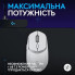 Мышь компьютерная безпроводная Logitech G309 LIGHTSPEED White L910-007207 белая