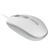 Мышь компьютерная проводная Canyon M-10 White/Gray CNE-CMS10WG светло-серая