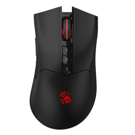 Мышь компьютерная безпроводная Bloody R90 Plus Black черная