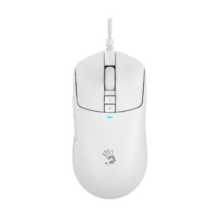 Мышь компьютерная проводная Bloody W72 Ultra White белая