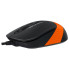 Мышь компьютерная проводная A4Tech Fstyler FM10 Black/Orange оранжевая