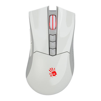 Мышь компьютерная безпроводная Bloody R90 Plus Greyish White белая