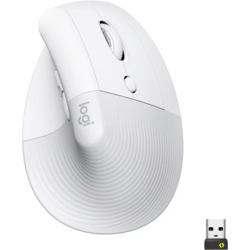 Мышь компьютерная безпроводная Logitech Lift Vertical Ergonomic Mouse Off-White L910-006475 белая