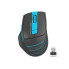 Мышь компьютерная безпроводная A4Tech Fstyler FG30 Wireless Blue синяя