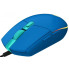 Мышь компьютерная безпроводная Logitech G102 Lightsync USB Blue L910-005801 синяя