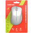 Мышь компьютерная безпроводная Canyon CNE-CMSW11PW Pearl White белая