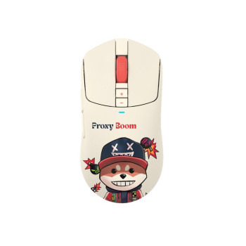 Мышь компьютерная безпроводная Bloody R72 Ultra Proxy Boom (4711421001274) молочная