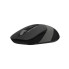 Мышь компьютерная безпроводная A4Tech Fstyler FG10S Black/Grey серая