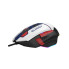 Мышь компьютерная проводная Bloody W95 Max Sports Navy белая
