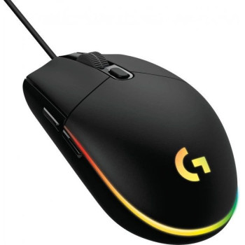 Мышь компьютерная безпроводная Logitech G102 Lightsync USB Black L910-005823 черная