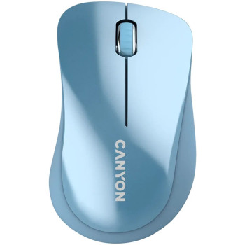 Мышь компьютерная безпроводная Canyon CNE-CMSW11BL Blue голубая