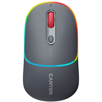 Мышь компьютерная безпроводная Canyon CNS-CMSW22DG серая