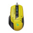 Мышь компьютерная проводная Bloody W70 Max USB Punk Yellow желтая