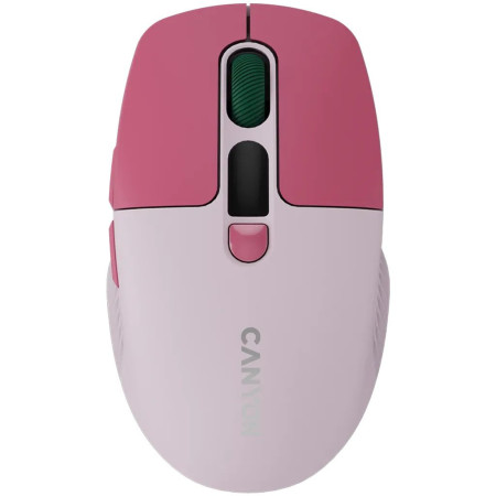 Мышь компьютерная безпроводная Canyon MW-26 Pink CNS-CMSW26P розовая