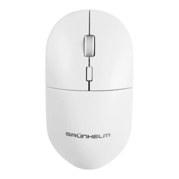 Мышь компьютерная беспроводная Grunhelm M-521WL-B белая