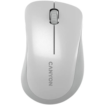 Мышь компьютерная безпроводная Canyon CNE-CMSW11PW Pearl White белая